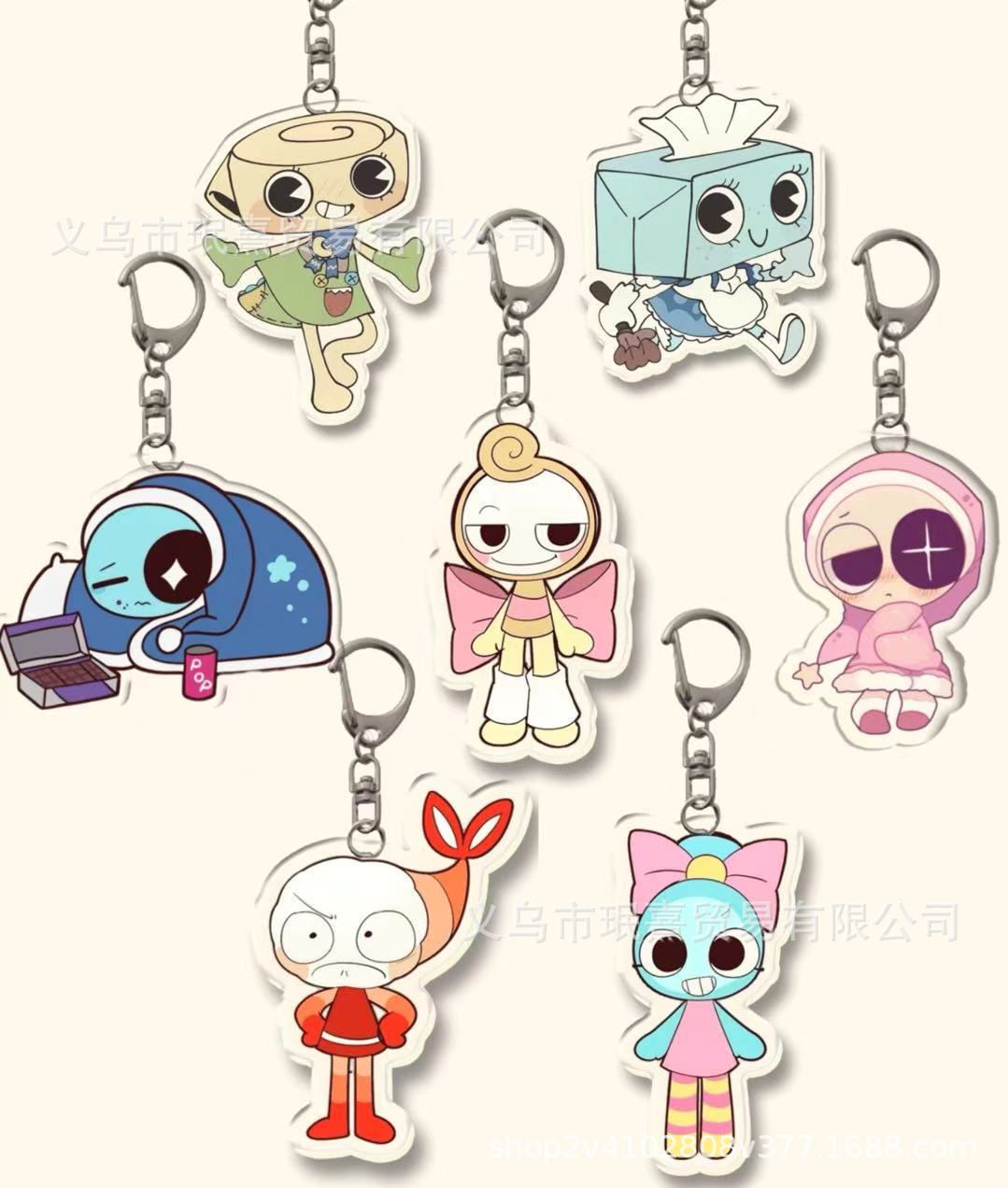 Dandy's World Acrylic Keyring Assorted