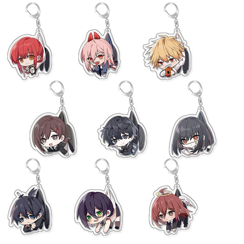 Chainsaw Man Acrylic Keyring Assorted
