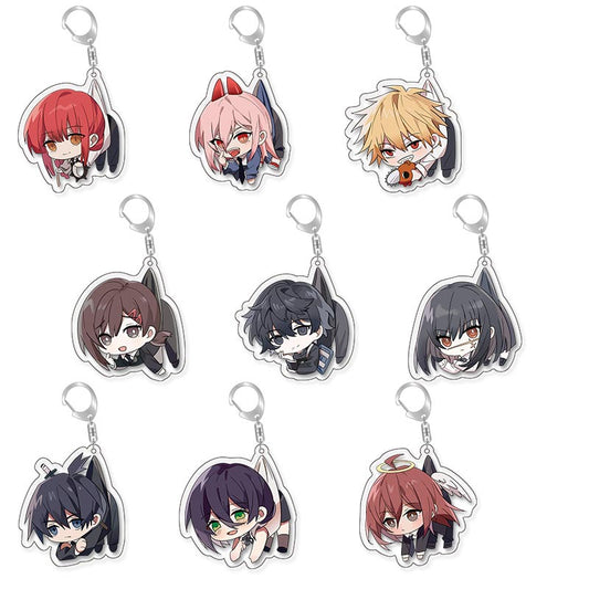Chainsaw Man Acrylic Keyring Assorted