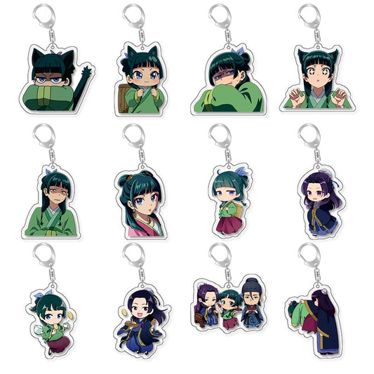 Apothecary Diaries Acrylic Keyhring Assorted