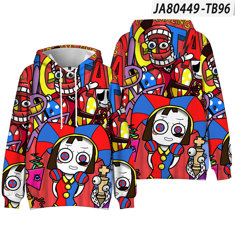 The Amazing Digital Circus Red Hoodie [sz:small]