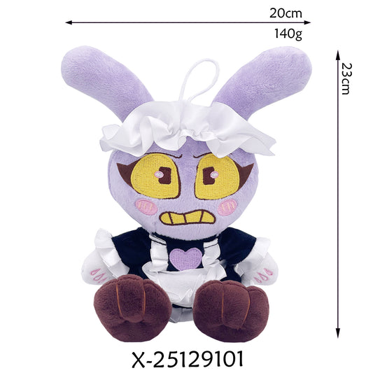 The Amazing Digital Circus Jax In Maid Costume 20cm Plush