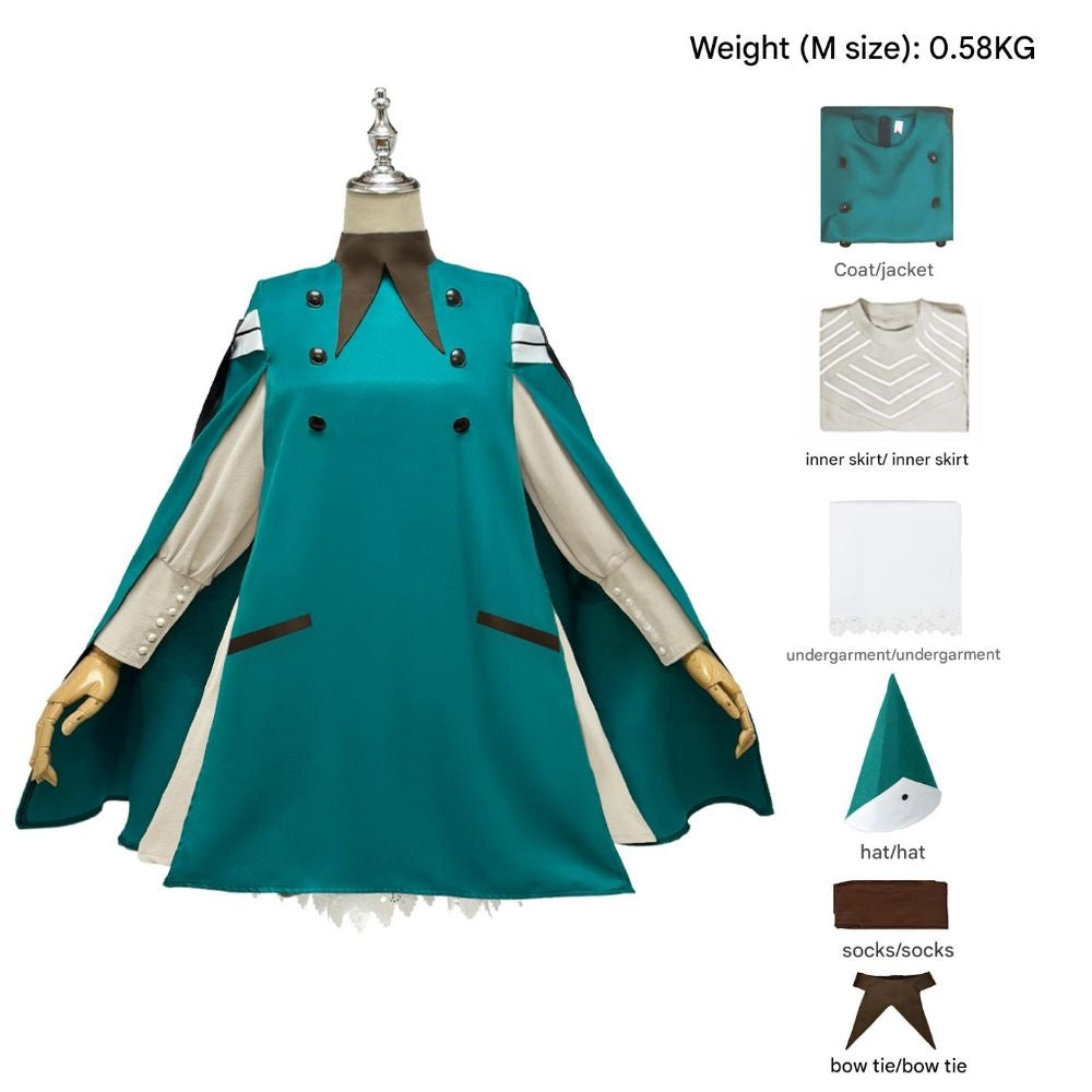 Witch Hat Atelier Coco Cosplay Costume [sz:large]