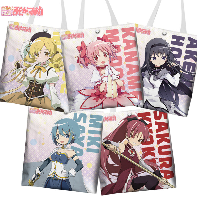 Madoka Magica Canvass Tote Bag Assorted