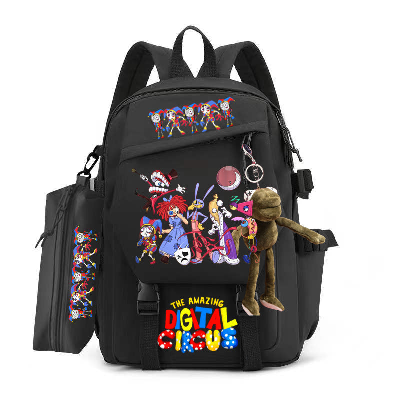 Amazing Digital Circus Black Backpack