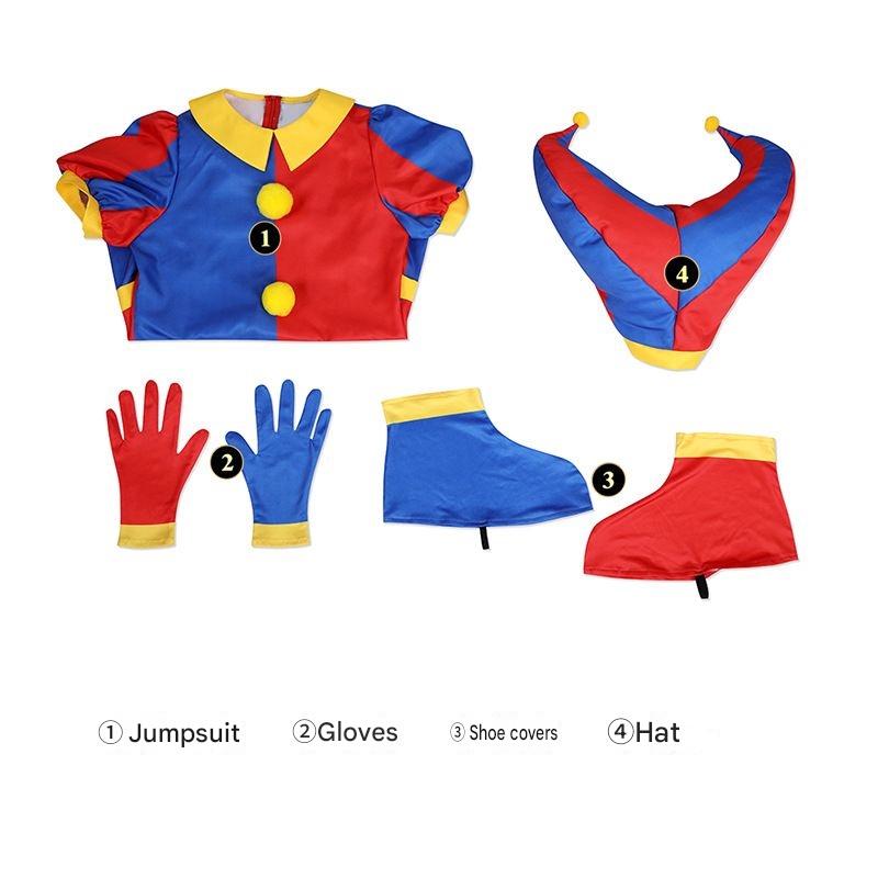 (special Order) The Amazing Digital Circus Pomni Cosplay Costume [sz:xs]