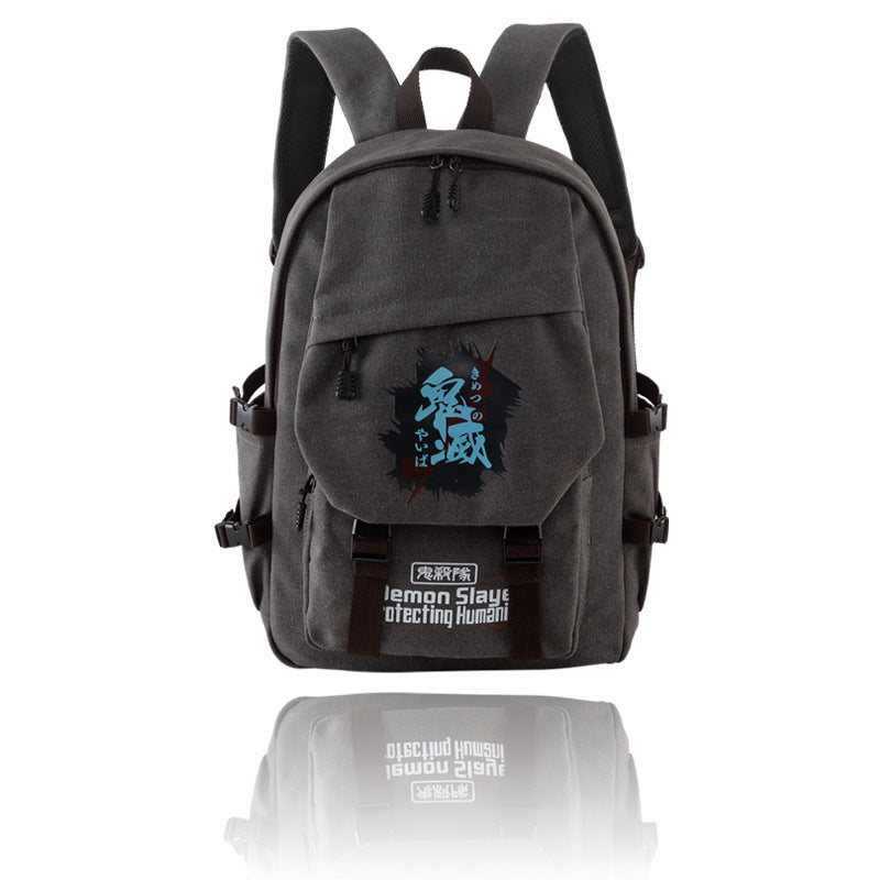 Demon Slayer Black Backpack