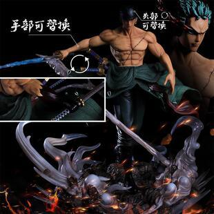 One Piece 29cm Standing Zoro Gk Statue