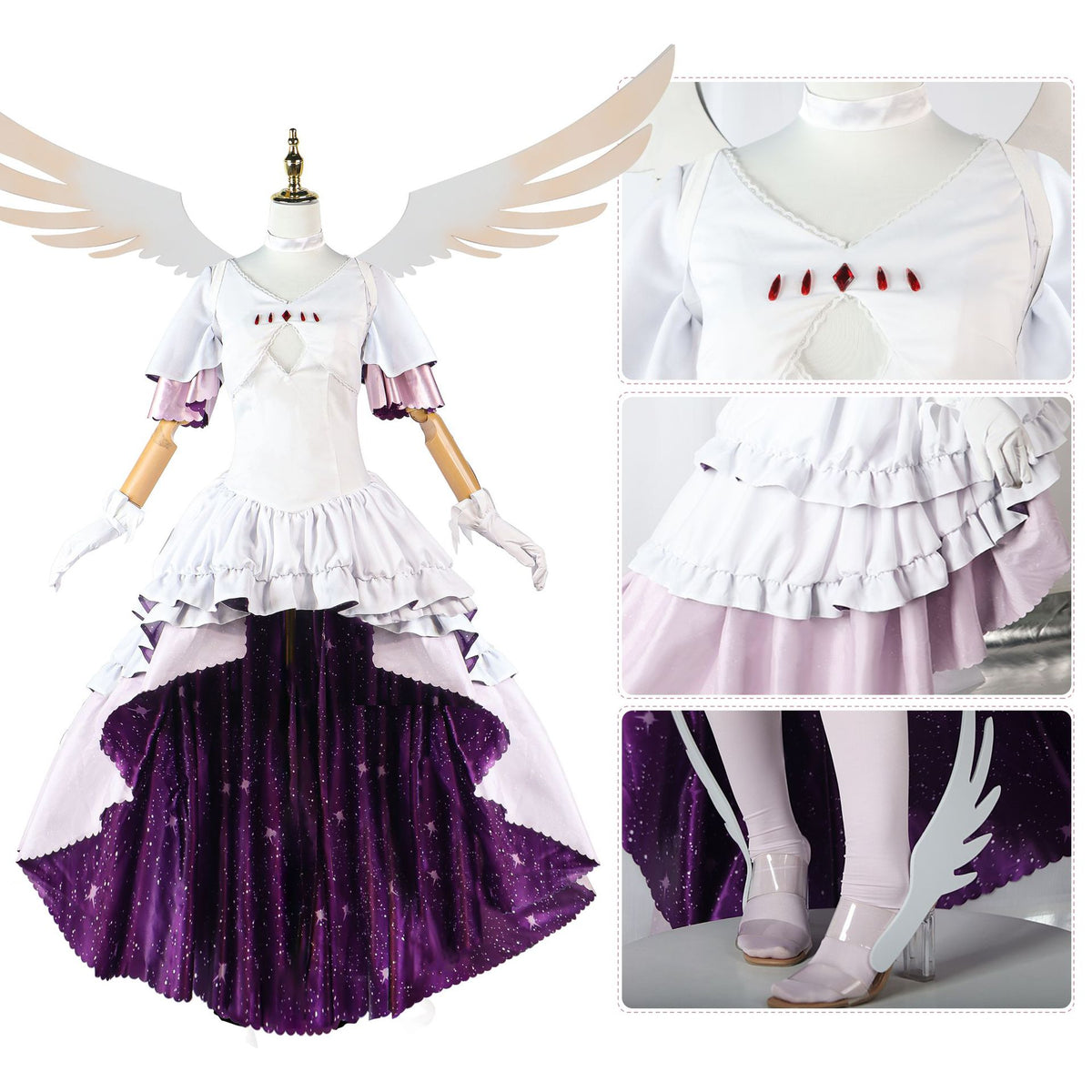 (special Order) Puella Magi Madoka Magica Ultimate Madoka Kaname Cosplay Costume [sz:xs]