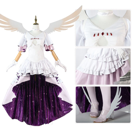 (special Order) Puella Magi Madoka Magica Ultimate Madoka Kaname Cosplay Costume [sz:xs]