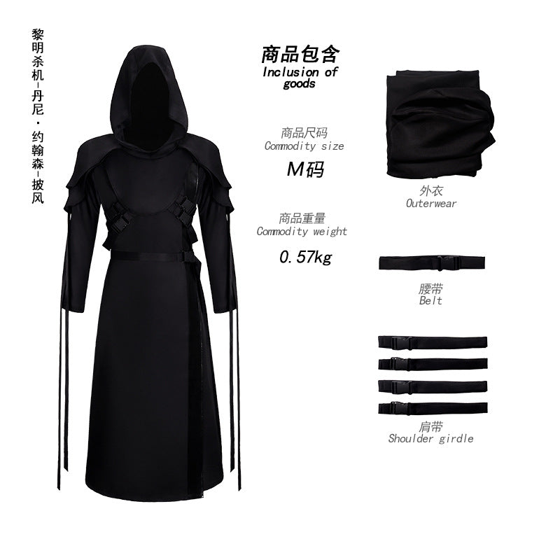 (special Order) Dead By Daylight Danny Johnson The Ghost Face Cosplay Costume [sz:xs]