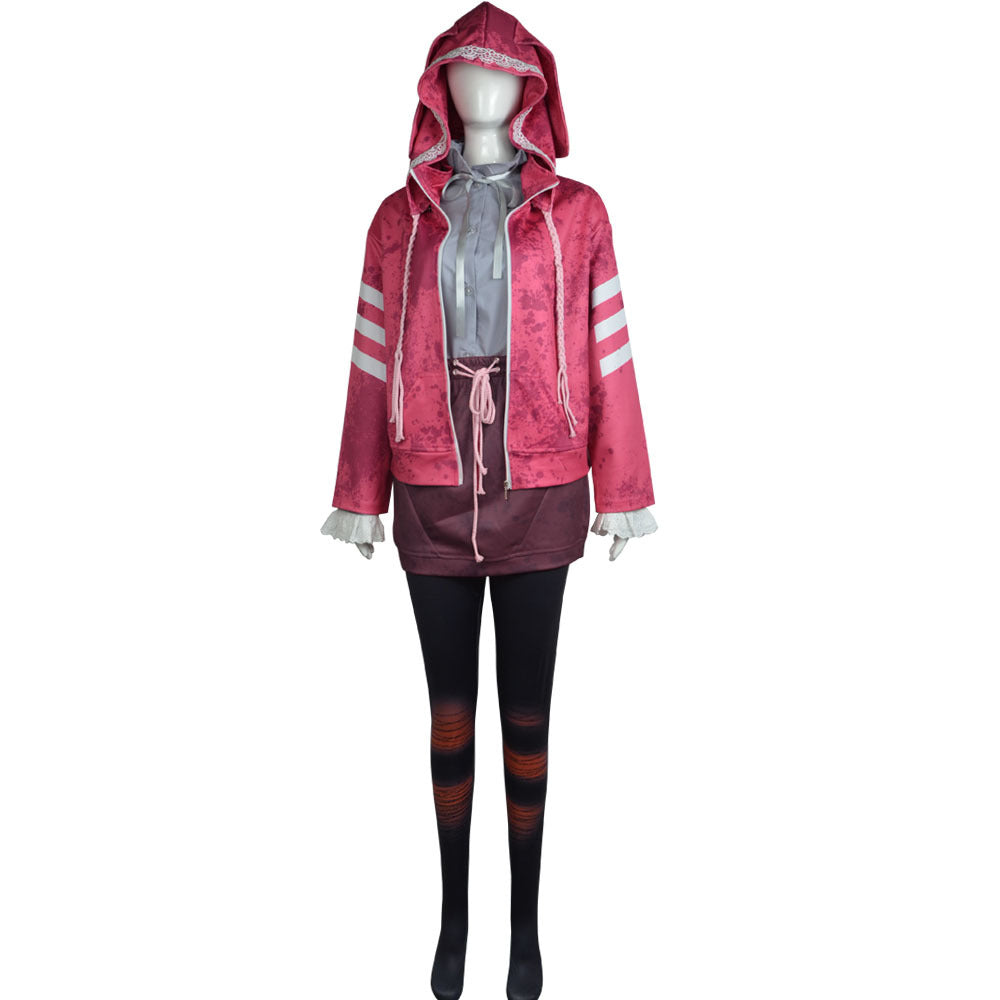 (special Order) Dead By Daylight Feng Min Cosplay Costume [sz:small Cl:green]