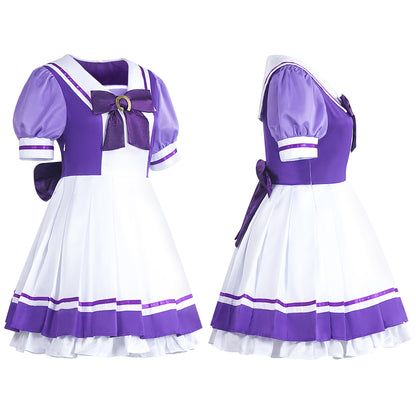 (special Order) Uma Musume Tracen Academy Summer School Uniform Cosplay Costume [sz:xs]