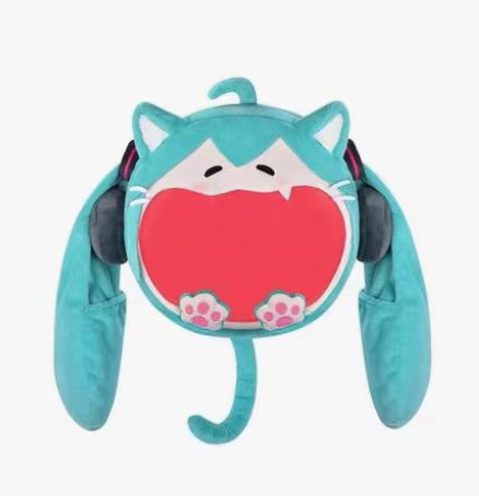 Hatsune Miku Cat Paw Ita Head Bag