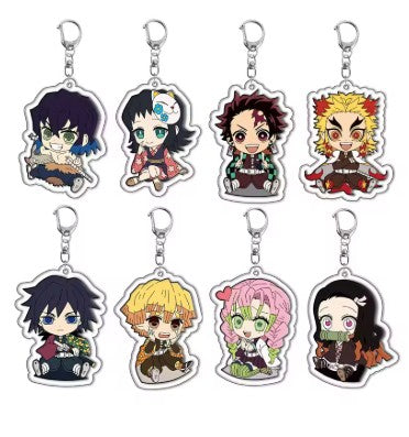 Demon Slayer Acrylic Keyring