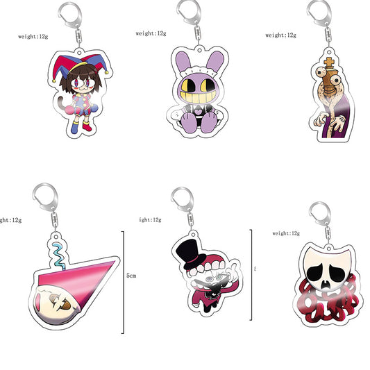 The Amazing Digital Circus Acrylic Keyring