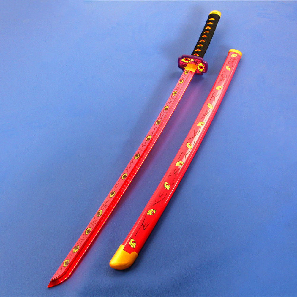 Demon Slayer Kokushibo Wooden Sword W/ Light