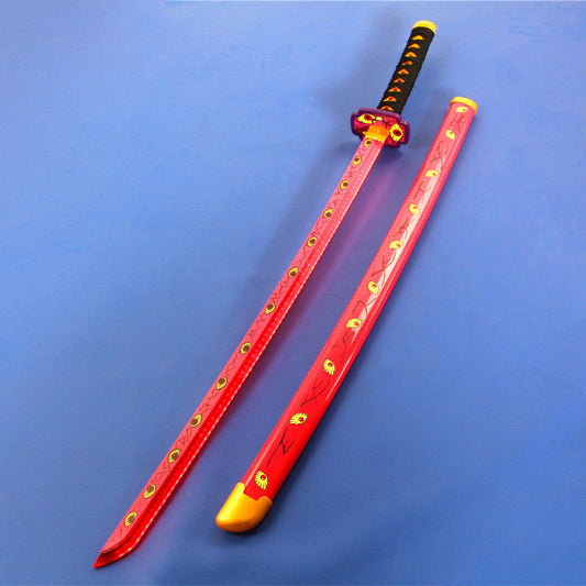 Demon Slayer Kokushibo Wooden Sword W/ Light