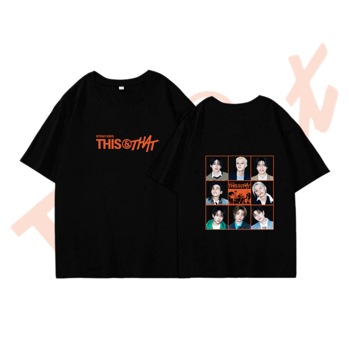 Stray Kids This & That Black Shirt [sz:small]
