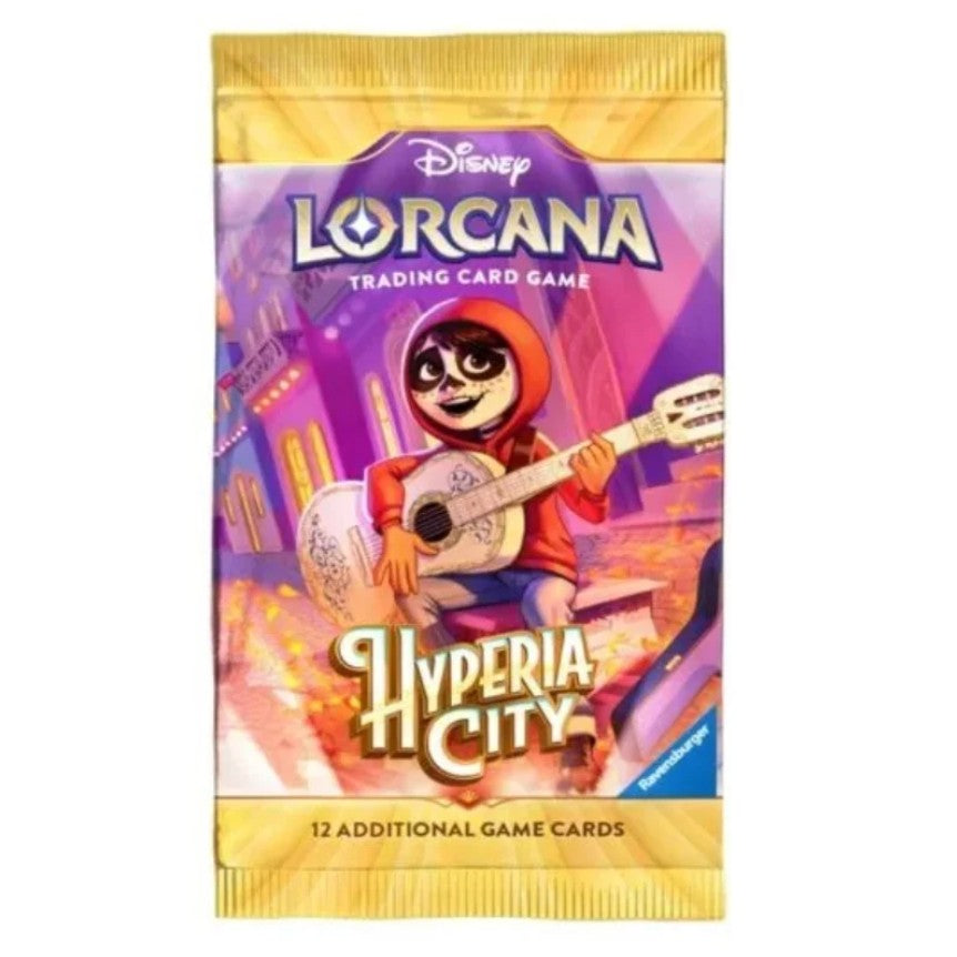 Pack Of Disney Lorcana Tcg: Hyperia City Booster