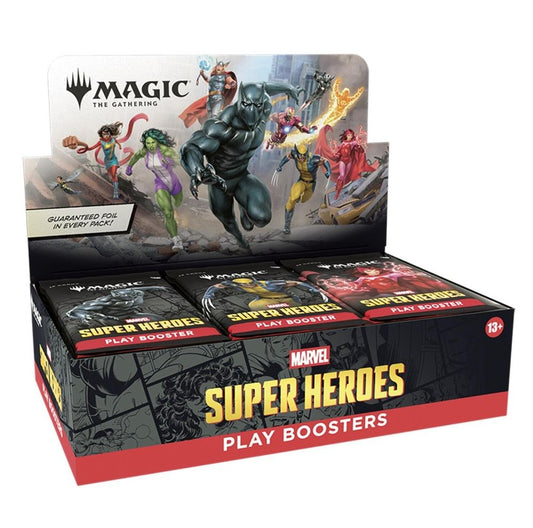Pack Of Magic The Gathering Marvel Super Heroes Play Boosters