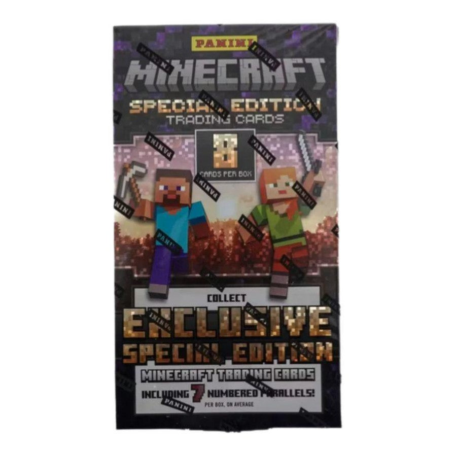 Pack Of Minecraft Special Edition Hobby Trading Cards Display