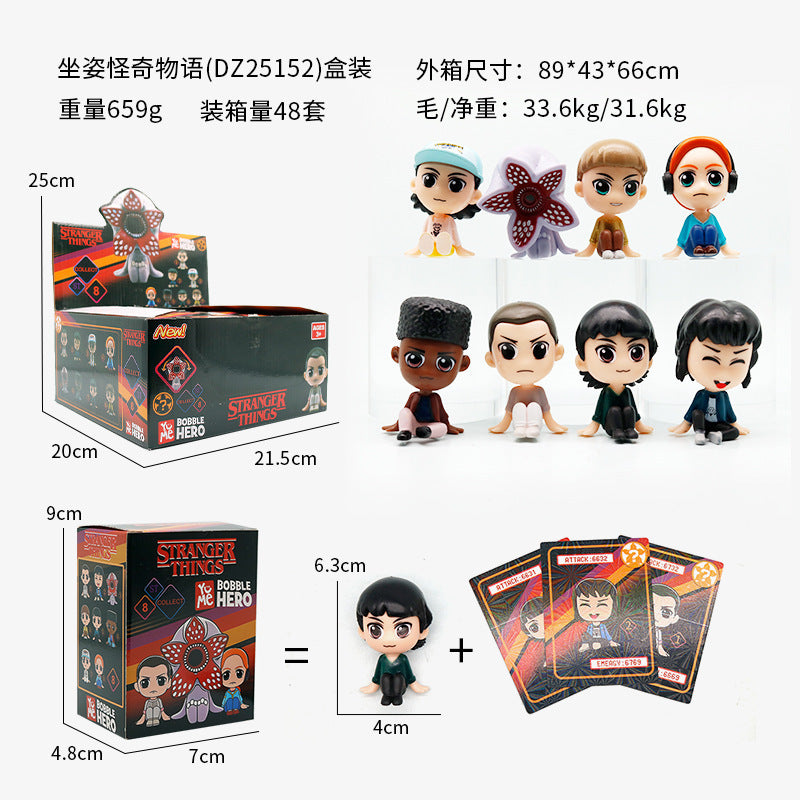 Stranger Thngs Sitting Mini Figurine Blind Box