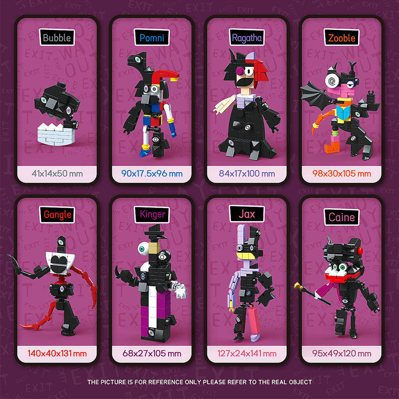 The Amazing Digital Circus Lego Box Set