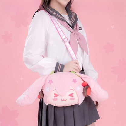 [official License] Hatsune Miku Pink Messenger Bag