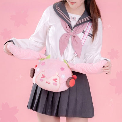 [official License] Hatsune Miku Pink Messenger Bag