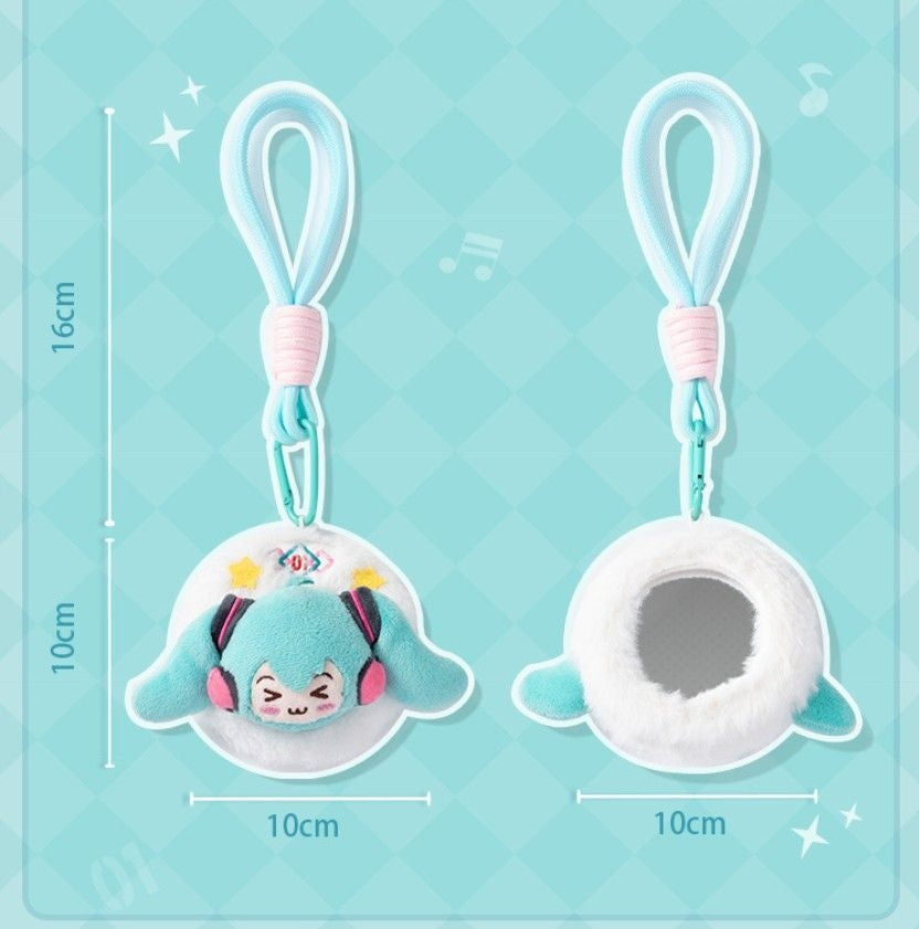 [official License] Hatsune Miku Squinting Eyes Hanging Plush