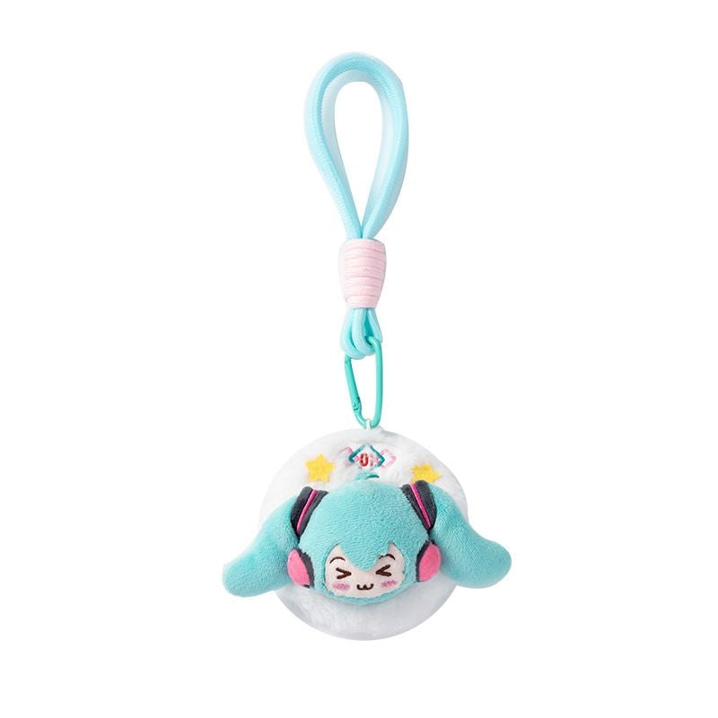 [official License] Hatsune Miku Squinting Eyes Hanging Plush