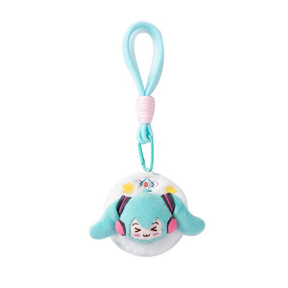 [official License] Hatsune Miku Squinting Eyes Hanging Plush