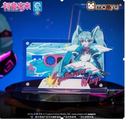 [official] Hatsune Miku Synthesizer Acrylic Jewelry Stand