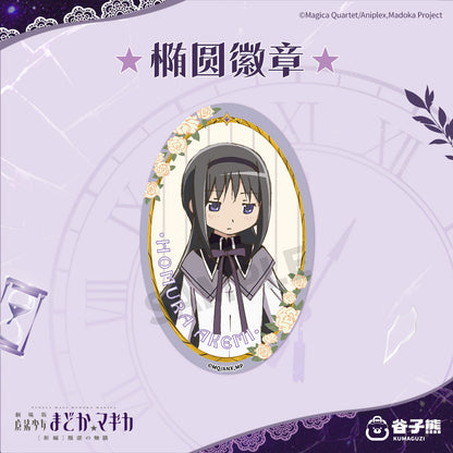 Madoka Magica Oval Badge Assorted