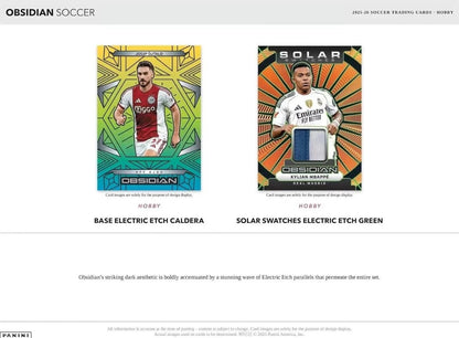 Soccer - 2025/26 Obsidian Soccer Cards Hobby Trading Card