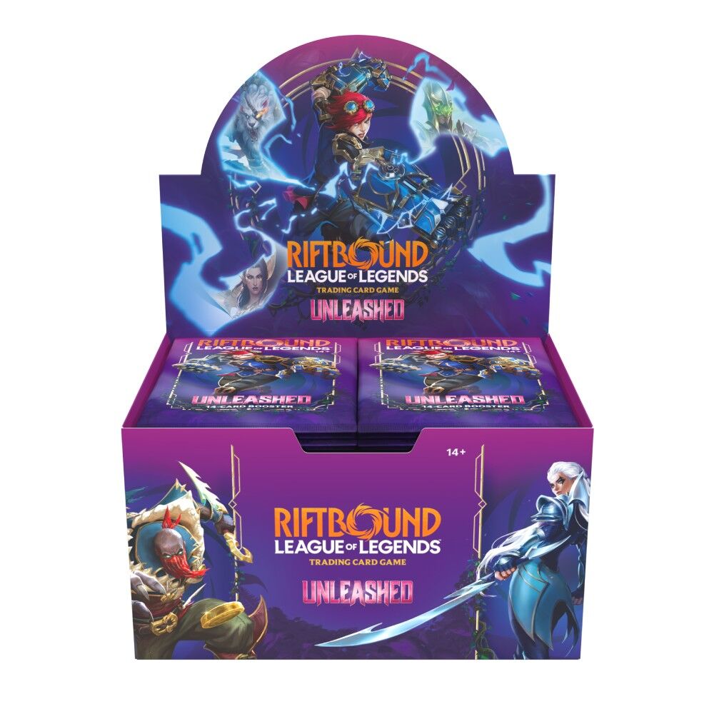 Pack Of Riftbound: League Of Legends Tcg - Booster Display Unleashed