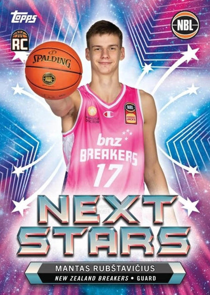 Pack Of Topps 2023 - 2024 Nbl Basketball Cards Single Pack