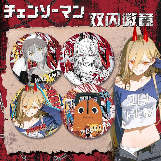 Chainsaw Man 75cm Jumbo Badge