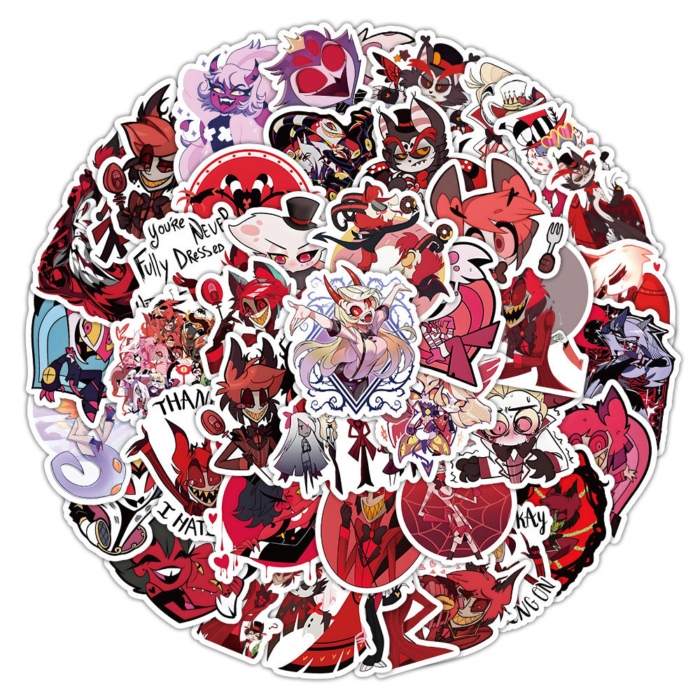 200pcs Hazbin Hotel Sticker Pack