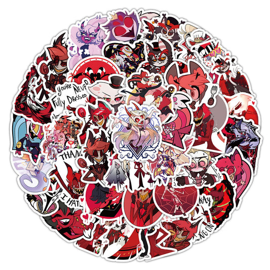 200pcs Hazbin Hotel Sticker Pack