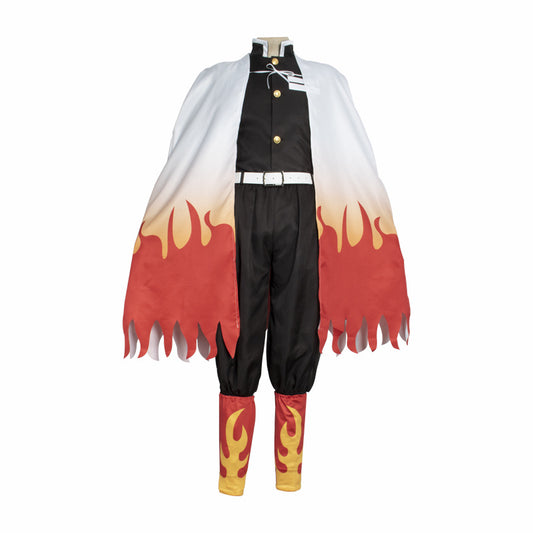 Demon Slayer Cosplay Costume Adult Size Kyojuro Rengoku