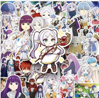 50pcs Frieren Beyonds Journey End Sticker Pack