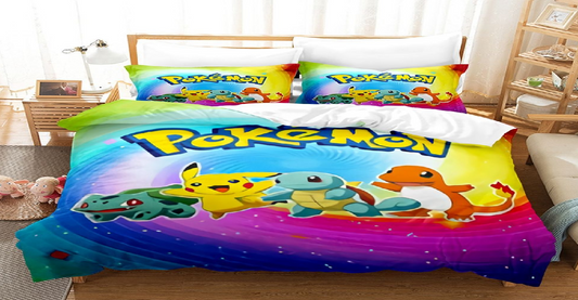 Pokemon Quilt Cover Set