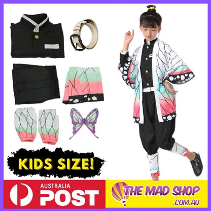 Demon Slayer Cosplay Costume Kids Size Shinobu Kocho