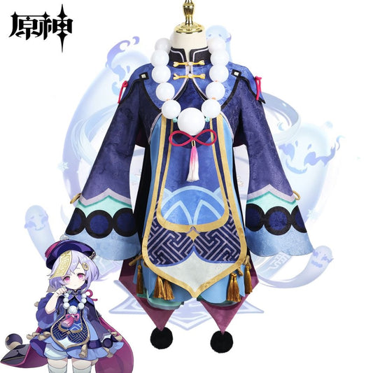 Genshin Impact Qiqi Cosplay Costume