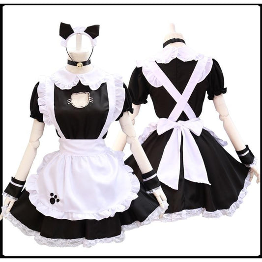 Cat Maid Dress Costume Cosplay