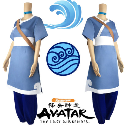 (special Order) Avatar: The Last Airbender Katara Cosplay Costume