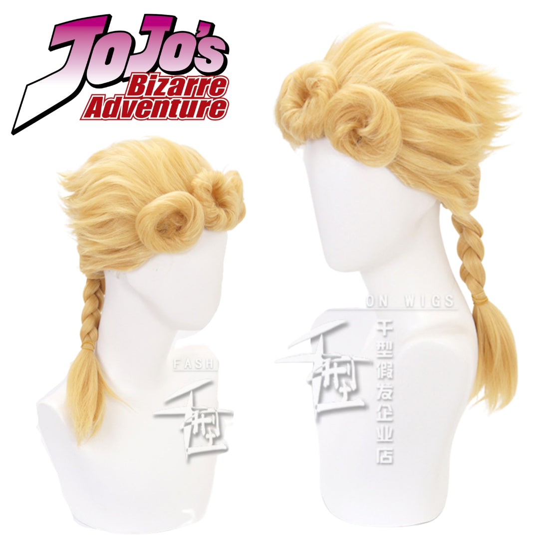 Jojos Bizarre Adventure Giorno Giovanna Cosplay Wig