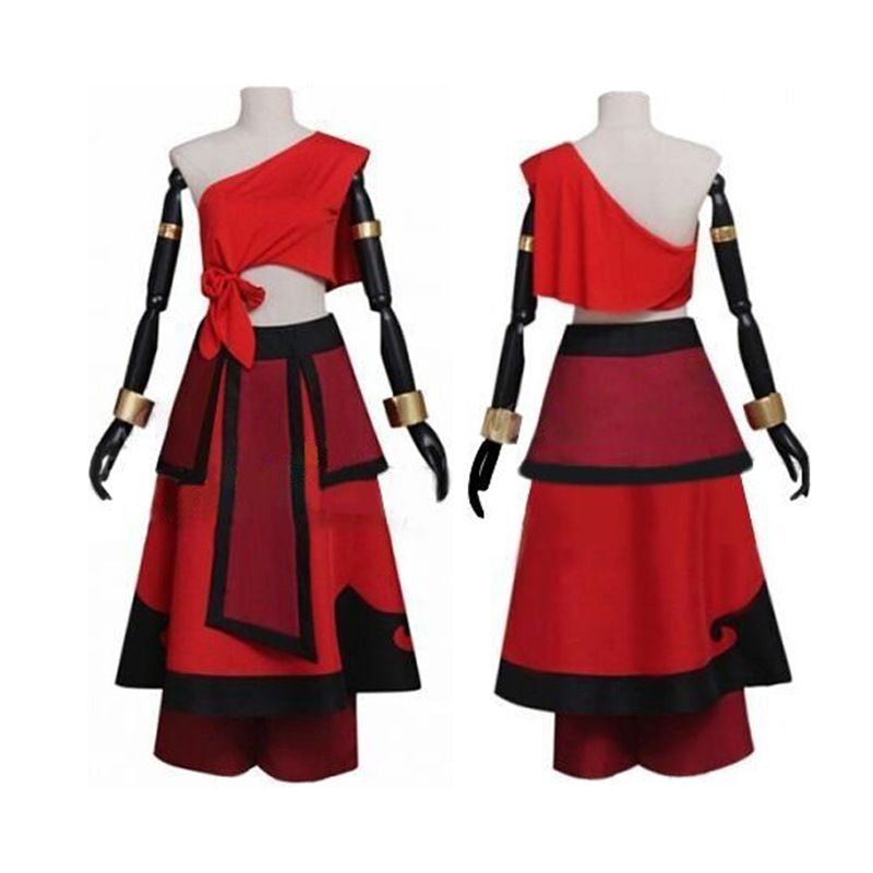 Avatar The Last Airbender Katara Fire Nation Cosplay Costume